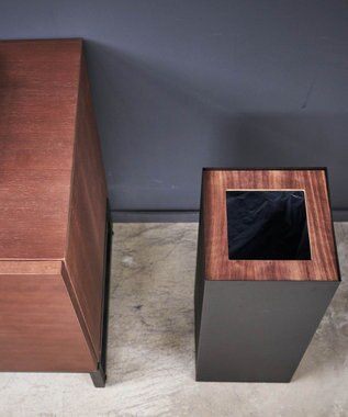 tower トラッシュカン リン 角型ロング ブラウン ブラウン