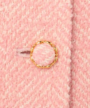 TOCCA 【消臭】SNOWBERRY POCKET TWEED コート ピンク系5