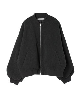 Green Parks ・ＥＬＥＮＣＡＲＥ　ＤＵＥ　ウールライクブルゾン Charcoal Gray