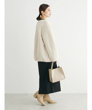 Green Parks ・ＳＵＧＡＲ　ＳＰＯＯＮ　２ｗａｙフラワーキルトブルゾン Ivory