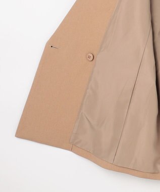 ANY L ウーリッシュＷブレストジャケット キャメル