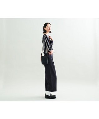 genten タスカ ミニショルダーバッグ ネイビー