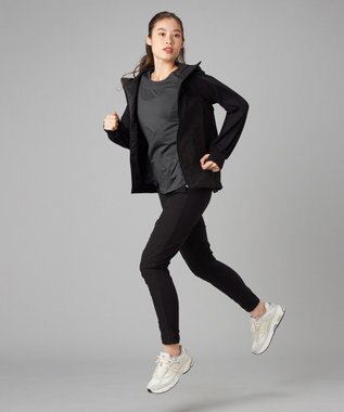 Chacott Chacott BALANCE ハイブリッド中わたジャケット ブラック