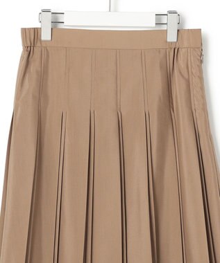 23区 【先行予約】グロッシープリーツ ロングスカート モカ