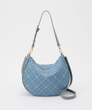 russet ナイロンジャガード2WAYショルダーバッグ(CE-1620) DustyBlue