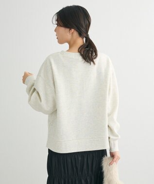 Green Parks 裏起毛フロッキーロゴプルオーバー Oatmeal