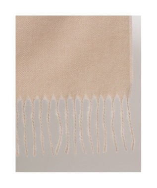 UNBILLION カシュネ cache nez / ツイル無地ストール ベージュ