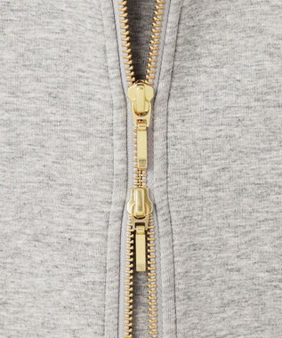 23区 S 【洗える】コットンエアーダンボール コクーン フーディー ライトグレー系