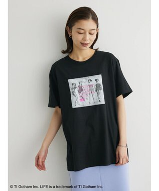 Green Parks ＬＩＦＥ　フォトプリントＴシャツ Black