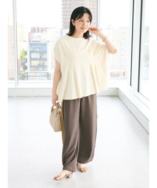CRAFT STANDARD BOUTIQUE 前後2WAYタックプルオーバー Ivory