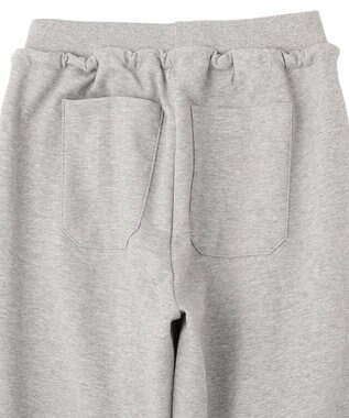earth music&ecology 裾ドロストスウェットパンツ Gray Mixture