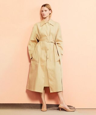 JOSEPH ボンテッドマック　Aラインコート Safari