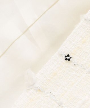 TOCCA 【八木アリサさん着用】【消臭】FLOWER HIDE AND SEEK ジレ アイボリー系