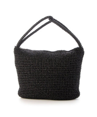 UNBILLION カシュカシュ cachecache / 2wayハンドルメタリックコード編みトートバッグ