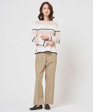 J.PRESS LADIES 【リバーシブル】ワントップ ネックレス ケシウスゴールド×シルバー系