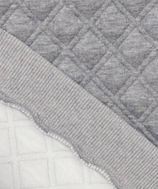 組曲 KIDS 【100㎝】ダイヤキルト ワンピース グレー系