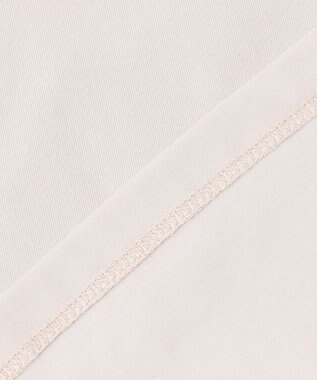 J.PRESS LADIES 【吸水速乾】ピンタックコンビジャージー カットソー ライトグレー系