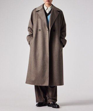 Paul Smith カシミヤ ロングコート ブラウン