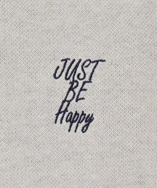 WEGO WZIPスターモチーフニット オフホワイト