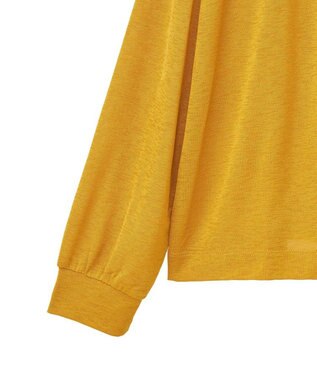 Green Parks シアーロゴ長袖プルオーバー Orange