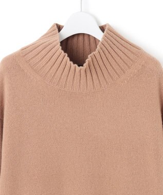 23区 S スーパージーロン ベビーメリノ ワンピース キャメル系