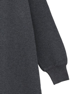 earth music&ecology ソウバリヘンリーニットワンピース Charcoal Gray