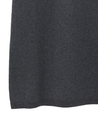 earth music&ecology ソウバリヘンリーニットワンピース Charcoal Gray