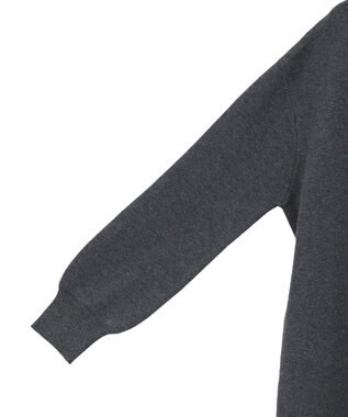 earth music&ecology ソウバリヘンリーニットワンピース Charcoal Gray