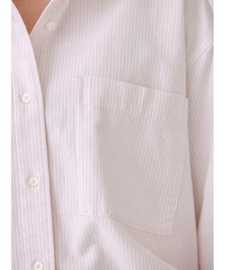 AMERICAN HOLIC Ｄａｉｌｙ！　ＵＶカットオックスシャツ Stripe Pink