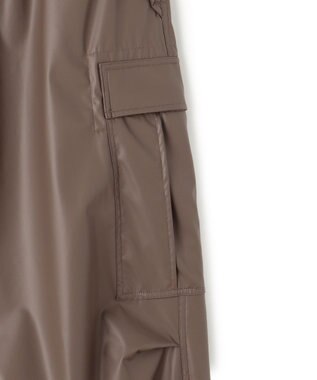 UNFILO MENS レザーライク カーゴパンツ [24年春夏商品] モカ