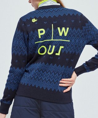 PW CIRCULUS 【手洗い可】【WOMEN】フェアアイルニット ネイビー系5