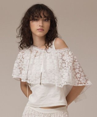 レースケープカットトップ