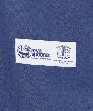 J.PRESS MEN Reyn spooner×J.PRESS リバースプリント プルオーバー ブルー系