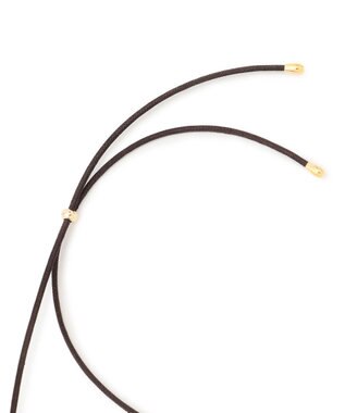 23区 【先行予約】リングシェル ネックレス ダークブラウン系