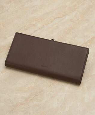 russet がま口長財布(SO-445) D.Brown