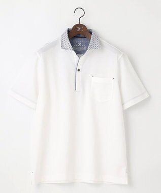 JOSEPH ABBOUD 【キングサイズ・カラー豊富】人気！オーガニックコットン使用 ダディポロシャツ ホワイト系