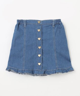 ANY KIDS デニム ミニ スカート インディゴ
