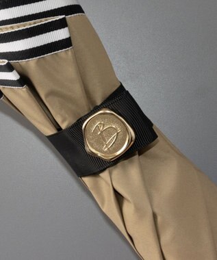 AURORA Beaurance （ビューランス）晴雨兼用傘（トップフラット） キャメル