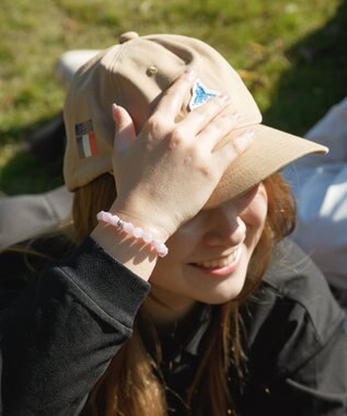 SHARE PARK LADIES 【UNISEX】エンブレムキャップ ベージュ系