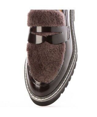 MODE ET JACOMO <MODE ET JACOMO>ボリュームソールローファー ダークブラウンコンビ