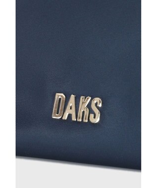DAKS 【2WAY】ナイロン×牛革 ハウスチェック ミニバッグ ラベンダー