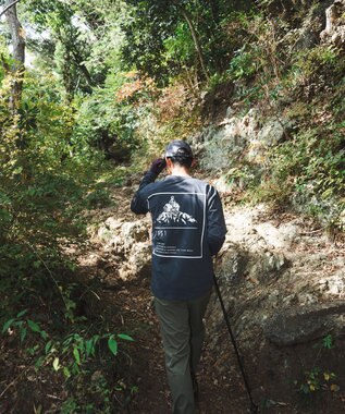 SHARE PARK MENS 【UVカット・吸水速乾・ストレッチ・軽量 】ＺＩＰポケットＴシャツ（L・XLサイズ） ネイビー系