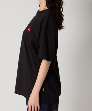 OP／FILA 【Ocean Pacific】ワンポイントベーシックTシャツ ブラック