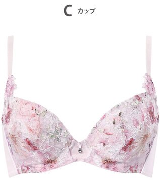 WACOAL ブラジャー 【ハグするブラ】 体温を感知してカラダになじむ 谷間メイク 脇高設計 レディース BXB478 /ワコール シェルピンク