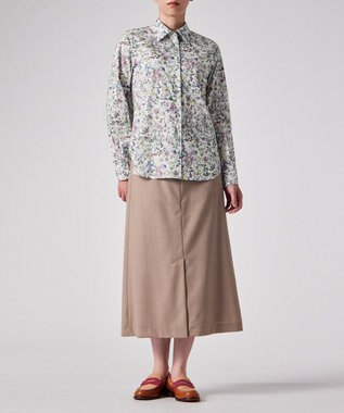 Paul Smith リバティプリント 長袖シャツ ホワイト