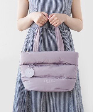 TOCCA 【WEB＆一部店舗限定】T-ARIA QUILTTOTE トートバッグ ライラック系