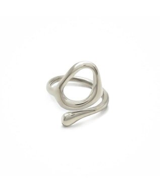 blancotokyo 【金属アレルギー対応/サイズフリー】ニュアンスフリーリング OCASO シルバー