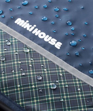 MIKI HOUSE HOT BISCUITS 【ミキハウス】 フラップカバー 紺