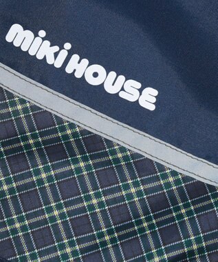 MIKI HOUSE HOT BISCUITS 【ミキハウス】 フラップカバー 紺