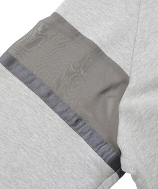 AMERICAN HOLIC 異素材ドロスト配色プルオーバー Gray Mixture